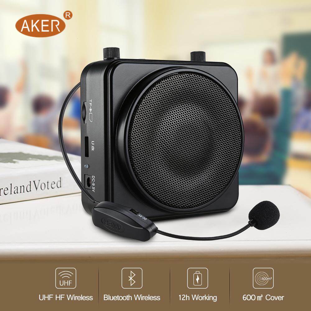 TOMLOV Bluetooth Waistband Portable Voice Amplifier Booster with UHF Wireless Mic