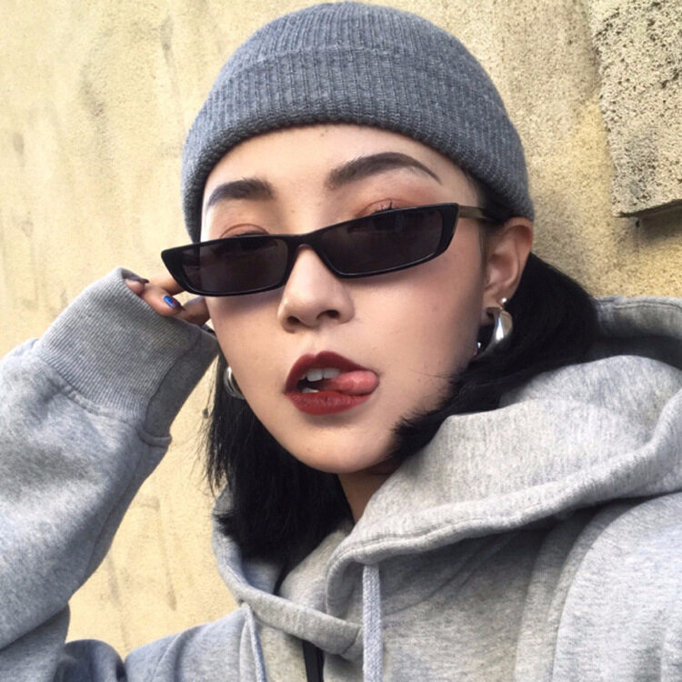 2022 new fashion ladies sunglasses small frame sunglasses Europe and the United States tide driving sun glasses